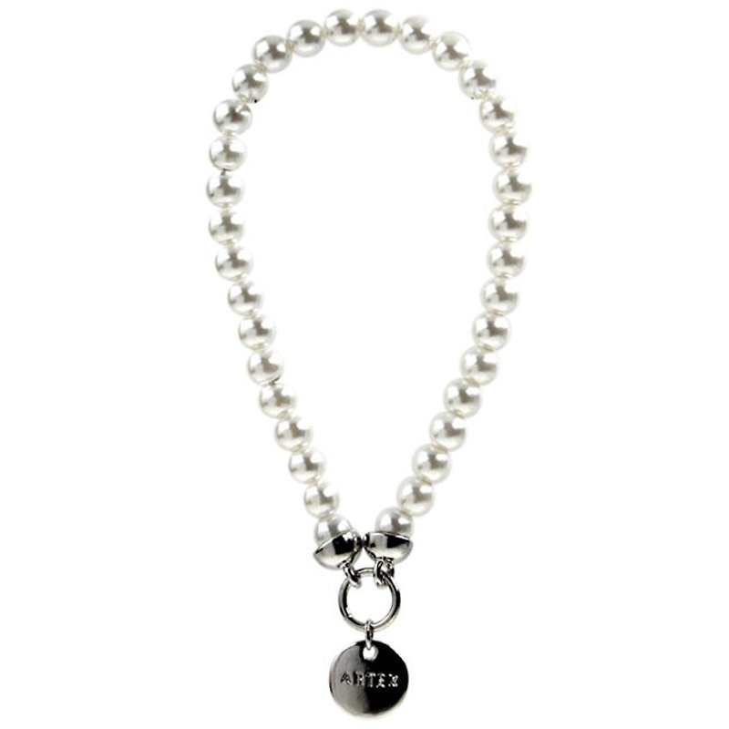 ARTEX accessory白珍珠手链(松紧绳) - 手链/手环 - 其他材质 白色