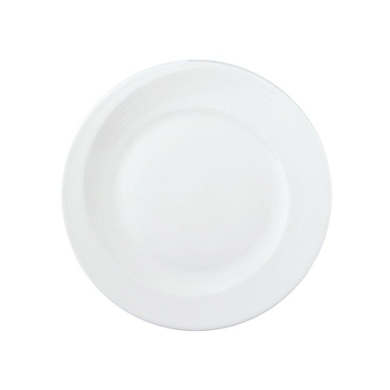 Esprit White 活力纯白骨瓷平盘(21cm) - 盘子/餐盘/盘架 - 瓷 白色
