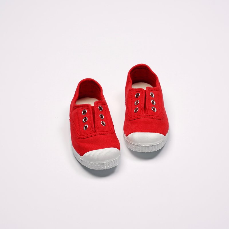 西班牙国民帆布鞋 CIENTA 70997 02 红色 经典布料 童鞋 - 童装鞋 - 棉．麻 红色