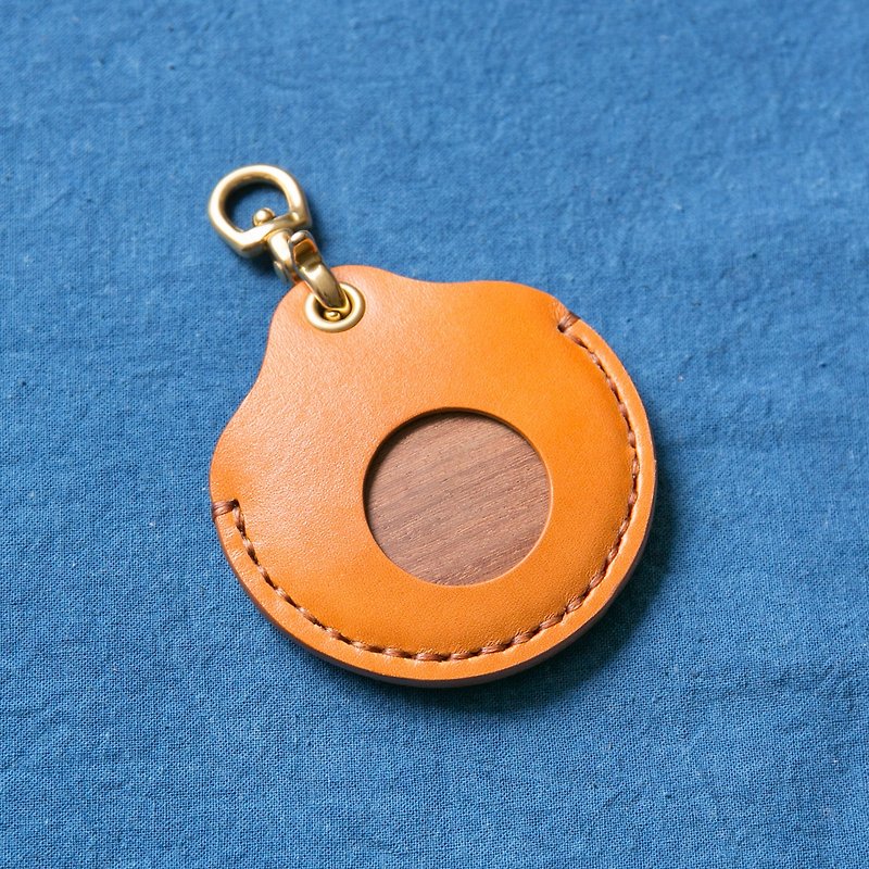 Gogoro钥匙皮套(请备注颜色) - 钥匙链/钥匙包 - 真皮 橘色