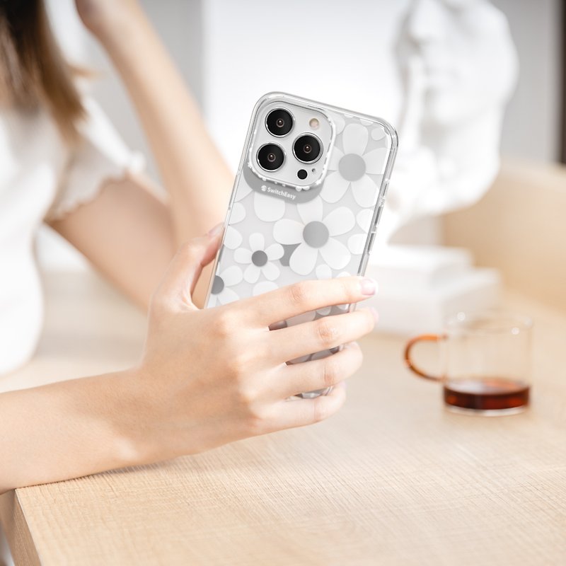 iPhone 13 Artist 大艺术家防摔手机保护壳 (白花) - 手机壳/手机套 - 其他材质 