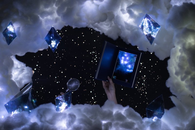 定制化礼物 【 十二星座系列 •  天蝎座 星夜之书】 - 灯具/灯饰 - 其他材质 蓝色