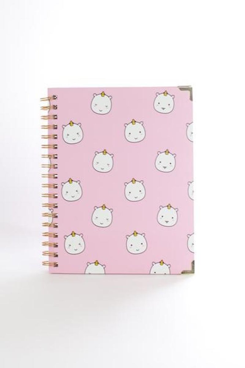 Elodie 独角兽粉嫩笔记本 - 笔记本/手帐 - 纸 粉红色