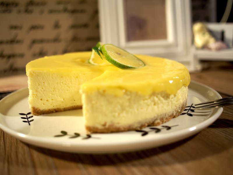 团购6入包邮组 柠檬凝乳重奶酪蛋糕 6寸 - 蛋糕/甜点 - 新鲜食材 黄色