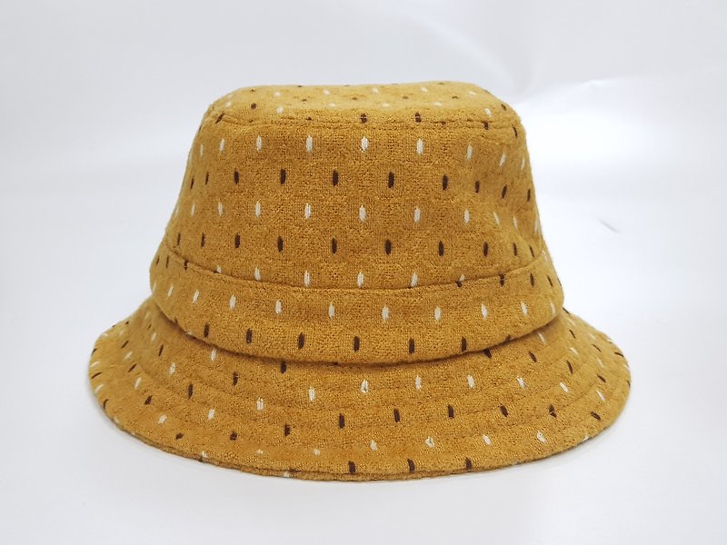 英式圆盘绅士帽- 新鲜莱姆黄  #毛料 #限量 #秋冬 #礼物 #保暖 - 帽子 - 其他材质 黄色
