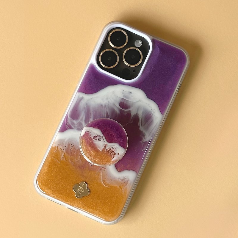 iPhone 手机壳 UNDA Dusk 手工树脂手机壳 - 手机壳/手机套 - 树脂 紫色