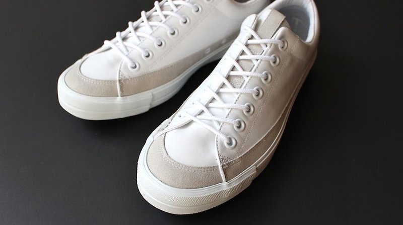 【RFW】BAGEL-LO LEATHER - 男款休闲鞋 - 真皮 白色