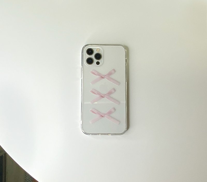 蝴蝶结凝胶硬壳ver1 - 手机壳/手机套 - 其他材质 粉红色