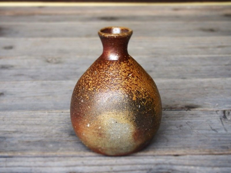 備前 徳利＿t-058 - 花瓶/陶器 - 陶 咖啡色