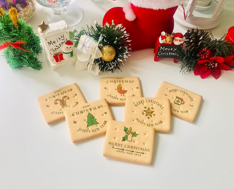 【圣诞特辑】圣诞卡片cookie - 手工饼干 - 新鲜食材 