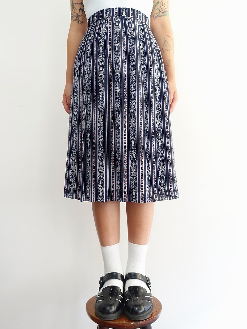 Awhile一时 | Vintage 半身裙 no.377 - 裙子 - 聚酯纤维 多色