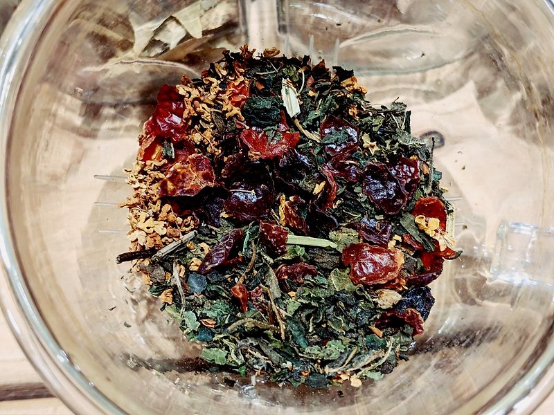女性月好茶+桂花版 花草茶 - 茶 - 植物．花 