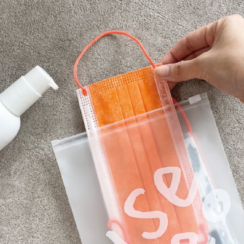 UseMe / 防水收纳夹链袋 (S) - 化妆包/杂物包 - 塑料 透明