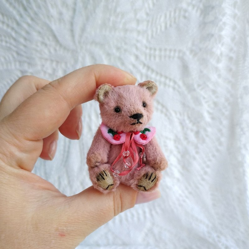 Collectible Artist  Handmade Teddy Bear . OOAK .Toy for Blythe - 玩偶/公仔 - 其他材质 多色