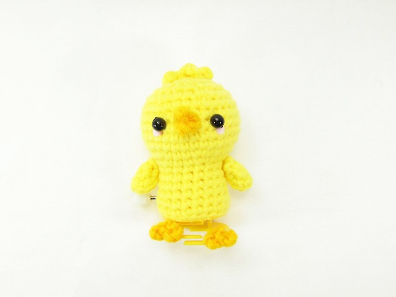 黄小鸡-鸡-发条-玩具-摆饰 - 摆饰 - 聚酯纤维 黄色