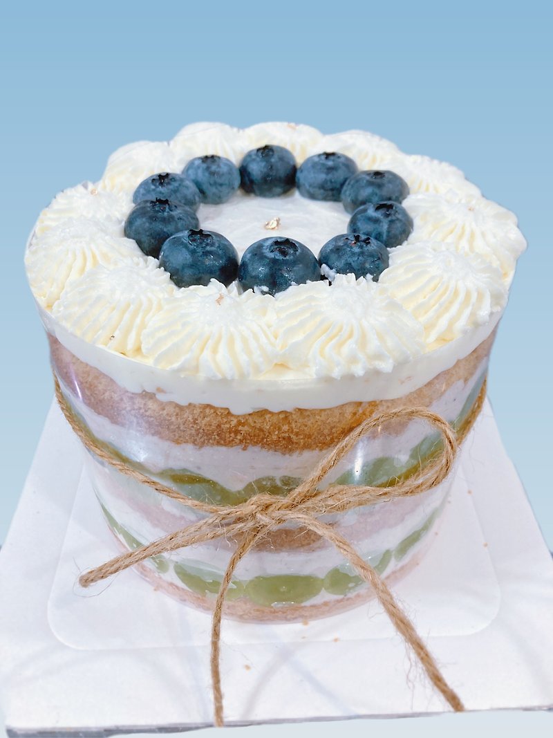 无加糖无淀粉甜点/绿葡萄蛋糕/绿葡萄蓝莓蛋糕 - 蛋糕/甜点 - 其他材质 