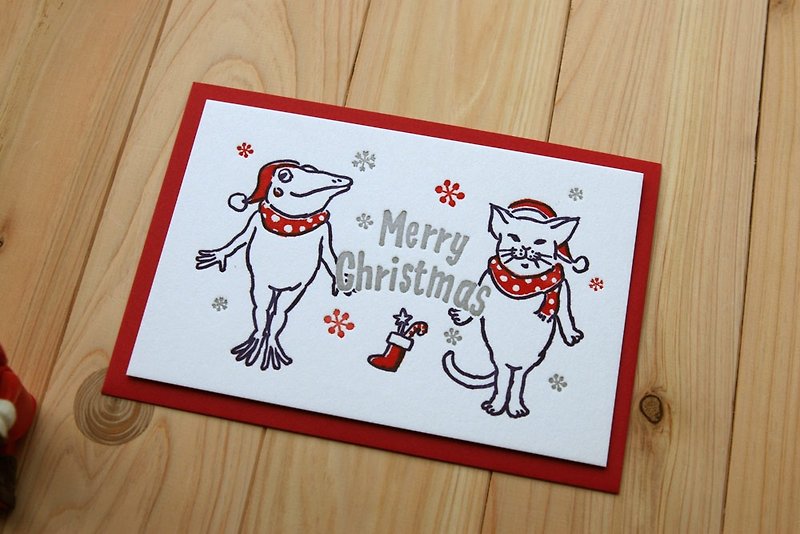 クリスマスカード - 卡片/明信片 - 纸 
