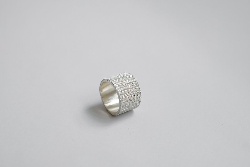 Linear Irregular Ring - 戒指 - 银 银色