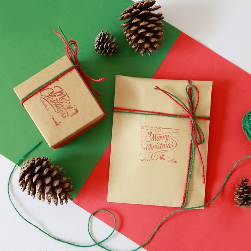 礼物包装服务-圣诞限定─【VUCA-Design】 - 包装材料 - 棉．麻 红色