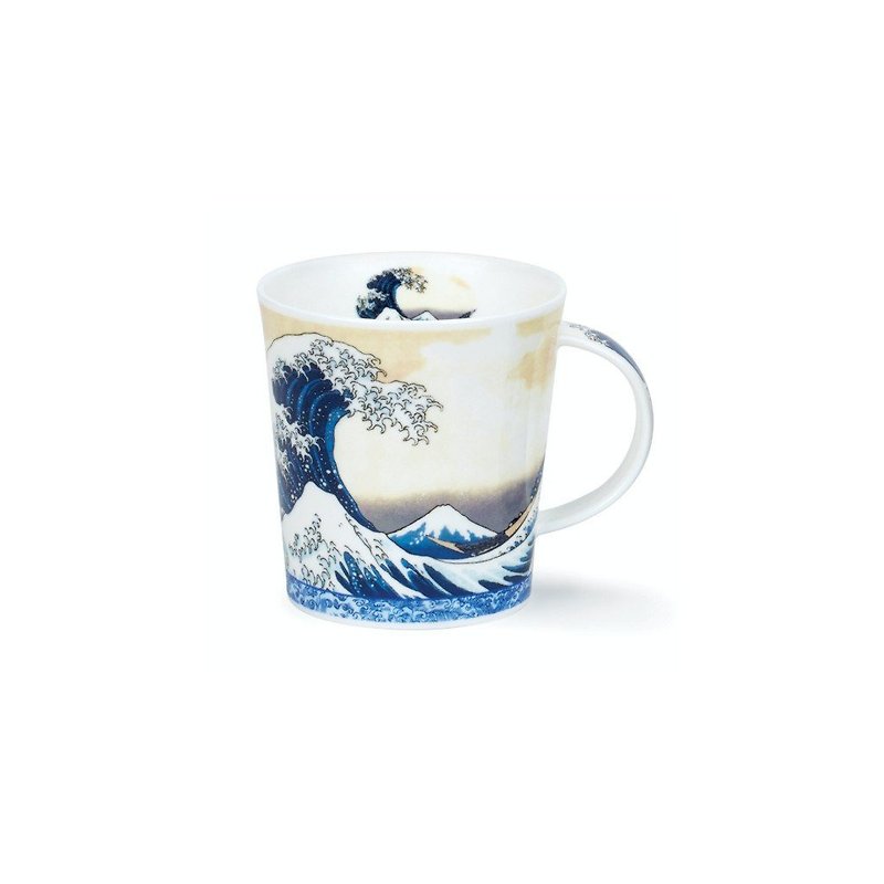 【父亲节礼品推荐-单件包邮】浮世绘马克杯-海浪 - 咖啡杯/马克杯 - 瓷 
