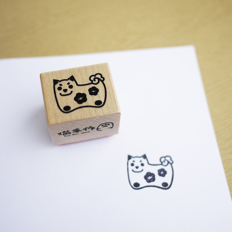 小狗枫木印章 | 猫手作 | 文具、杂货 - 印章/印台 - 木头 