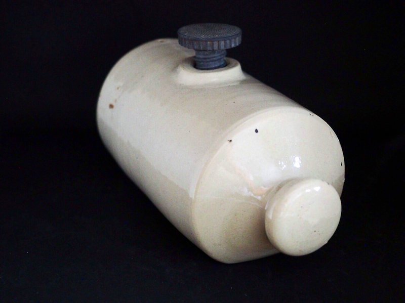 英国百年古董陶瓶热水保温瓶 陶瓶收藏家系列 - 花瓶/陶器 - 陶 