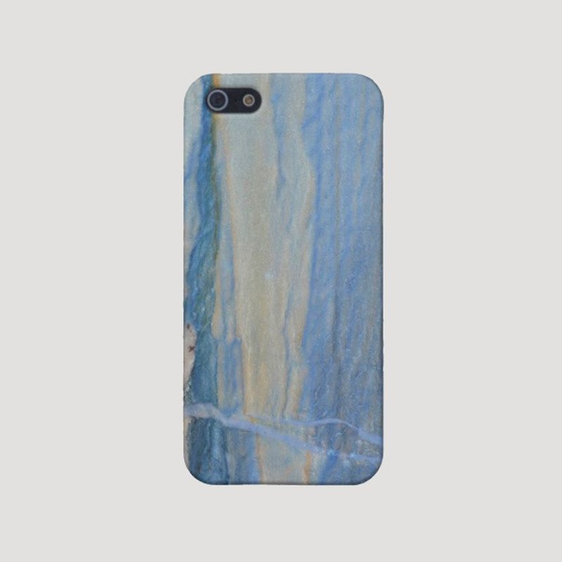 iPhone case Samsung Galaxy case phone case blue marble - 手机壳/手机套 - 塑料 蓝色