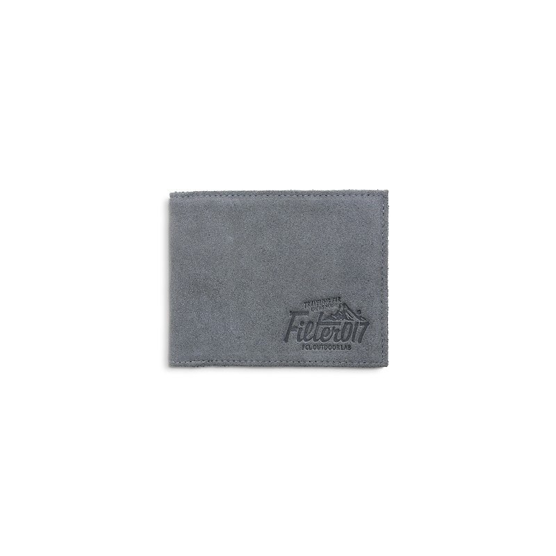 Filter017 Outdoor Logo Suede Wallet (2017) / 麂皮短夹 - 皮夹/钱包 - 真皮 