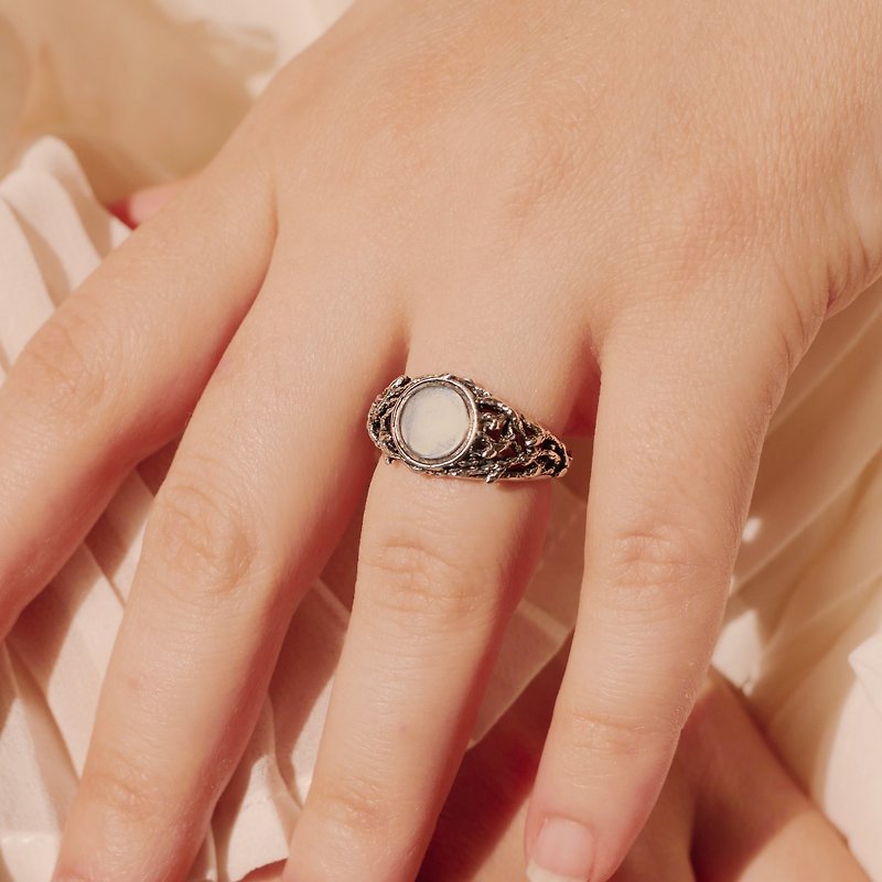 Sigent 戒指 - 希望与良心系列。银戒指 - 戒指 - 纯银 银色
