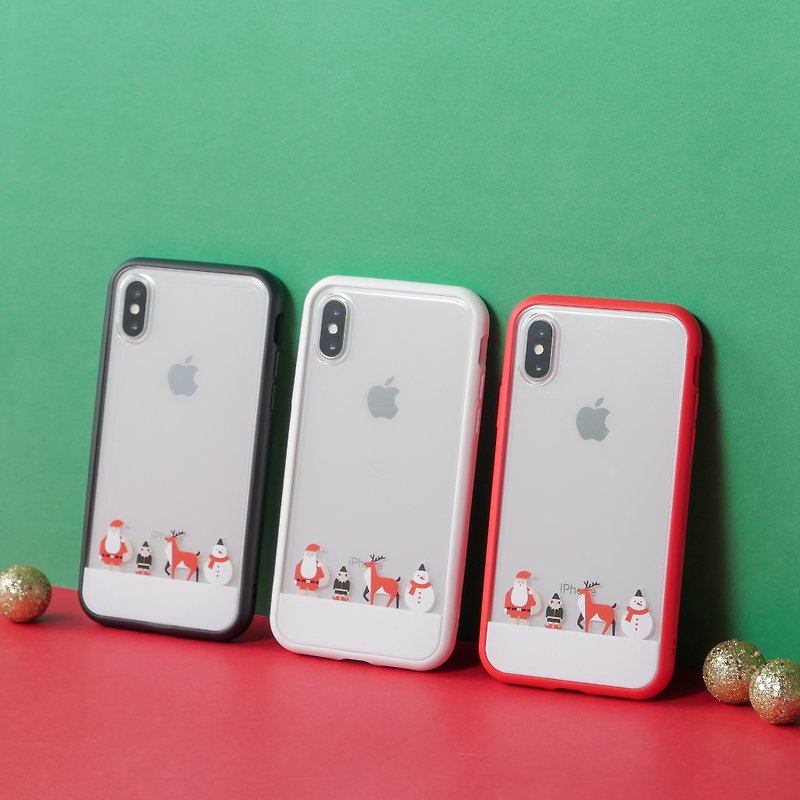 Mod NX边框背盖两用壳/圣诞限定-耶诞派对 for iPhone系列 - 手机配件 - 塑料 多色