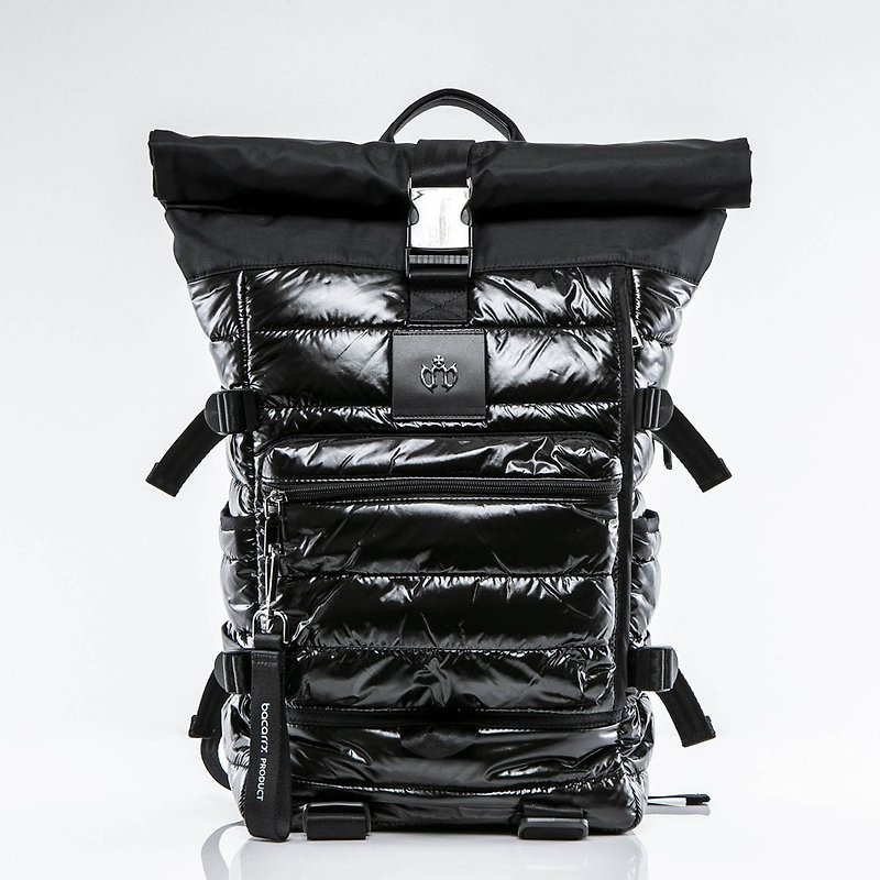 漂浮空气包-闪黑 - 后背包/双肩包 - 聚酯纤维 黑色