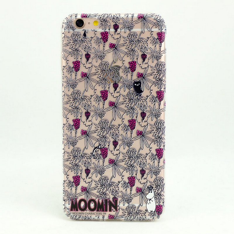 Moomin授权-空压壳手机壳【躲猫猫(紫葡萄)】 - 手机壳/手机套 - 硅胶 紫色