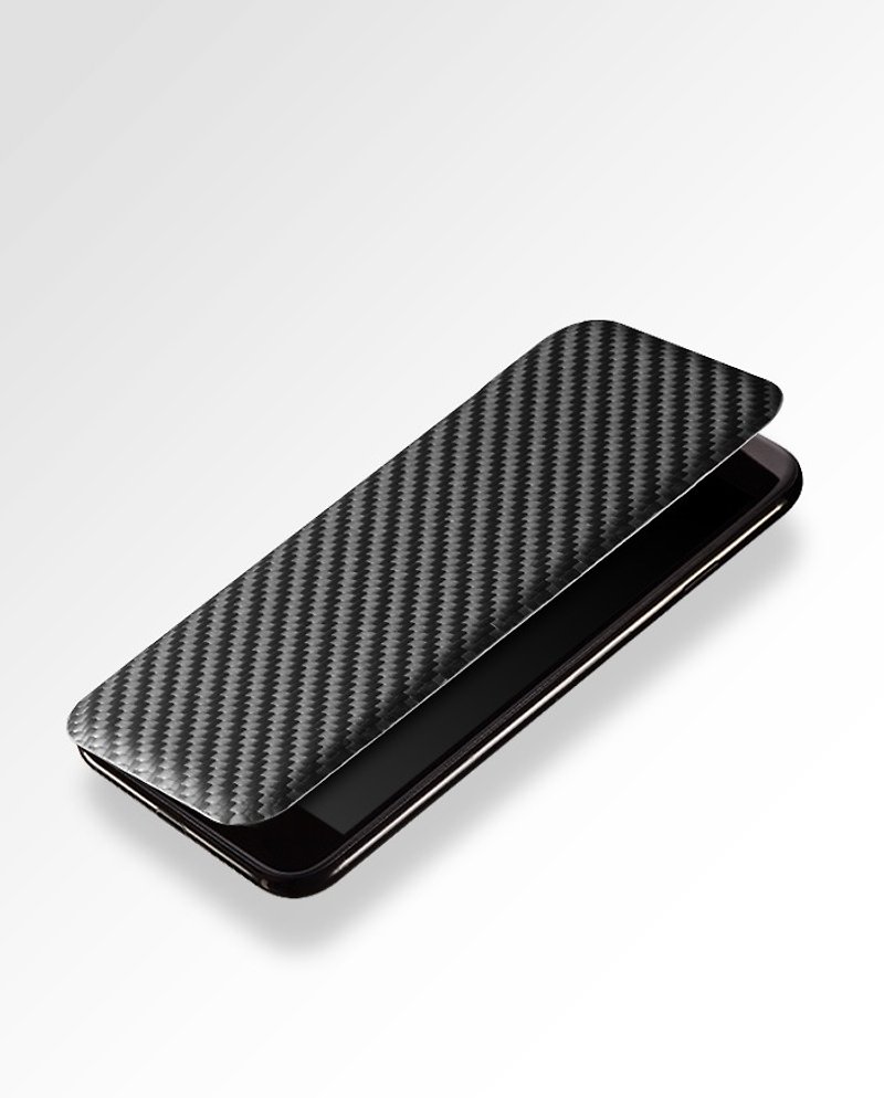 MAGSHIELD 碳纤维磁吸型手机套‭ ‬for iPhone 8 / 7 (全球独创) - 手机壳/手机套 - 聚酯纤维 黑色