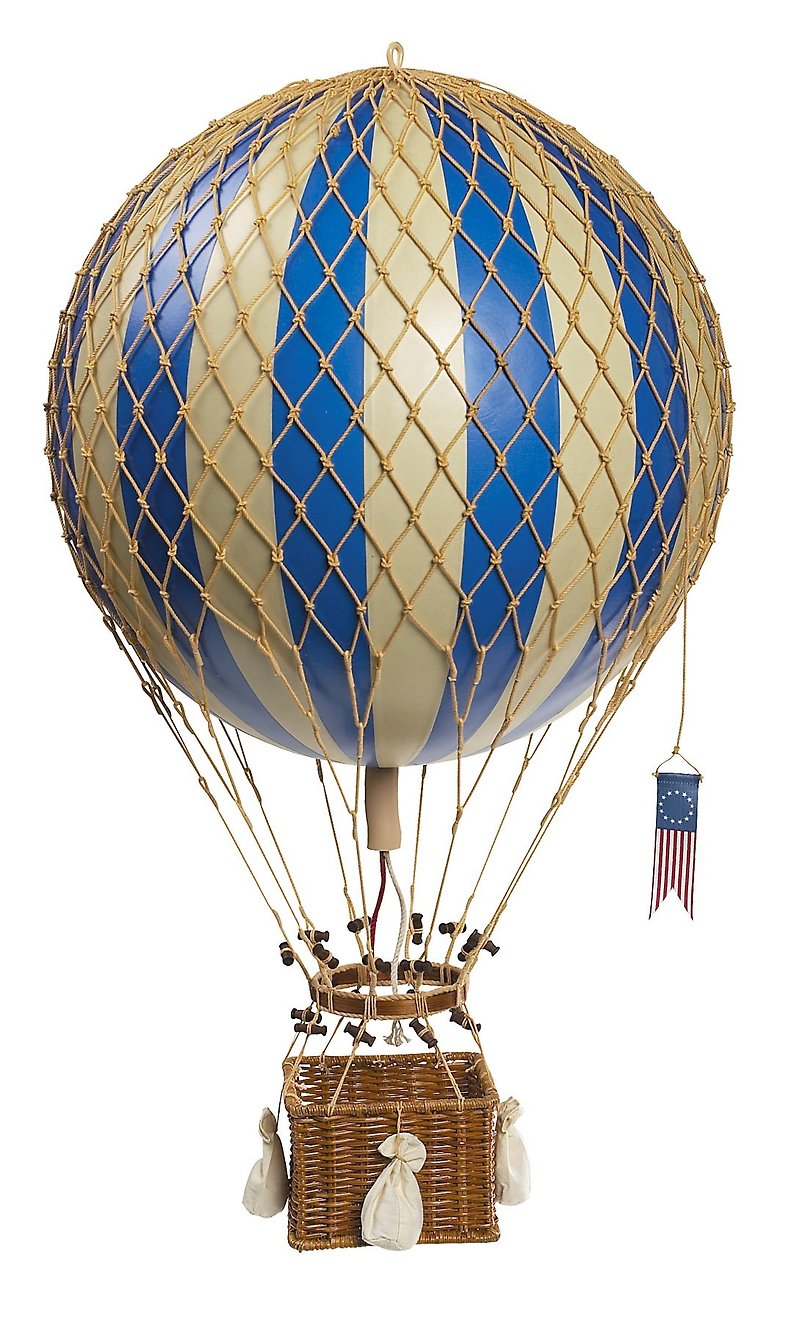 Authentic Models 热气球挂饰(皇家航空/蓝) - 摆饰 - 其他材质 蓝色