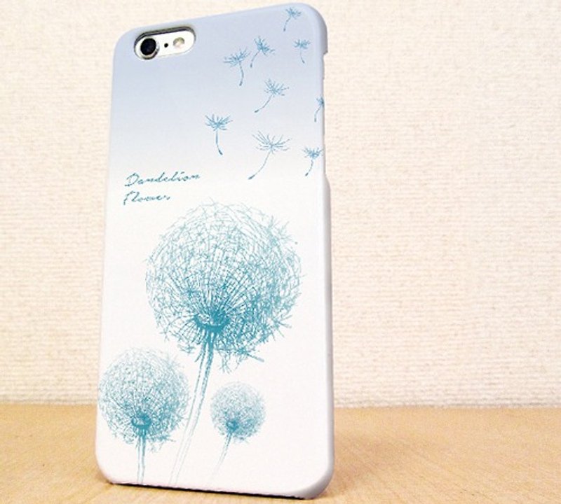 （Free shipping）iPhone case GALAXY case ☆Dandelion - 手机壳/手机套 - 塑料 蓝色