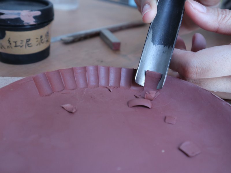 【原来如此工作室】日系泥盘雕刻体验课程 /新竹市区 - 陶艺 - 陶 