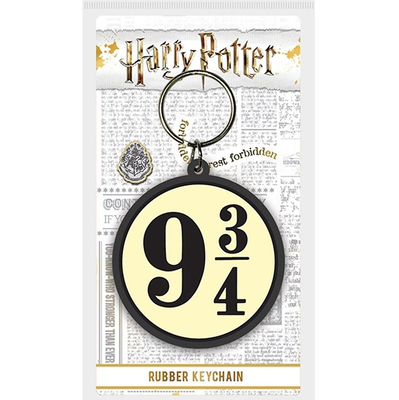 【哈利波特】9又3/4月台 英国进口钥匙圈 Harry Potter - 钥匙链/钥匙包 - 其他材质 黄色