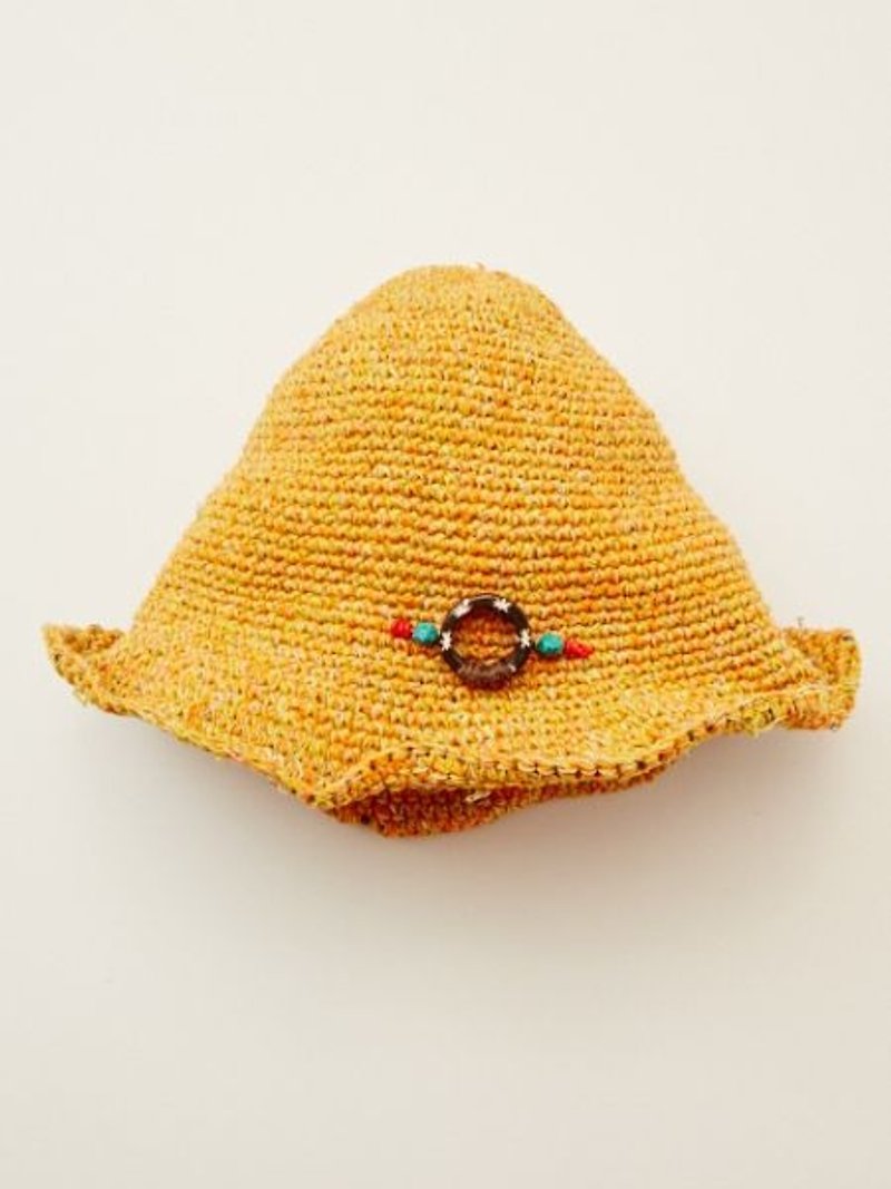 【 预购中】☼民族针织帽☼ (两色) - 帽子 - 棉．麻 多色