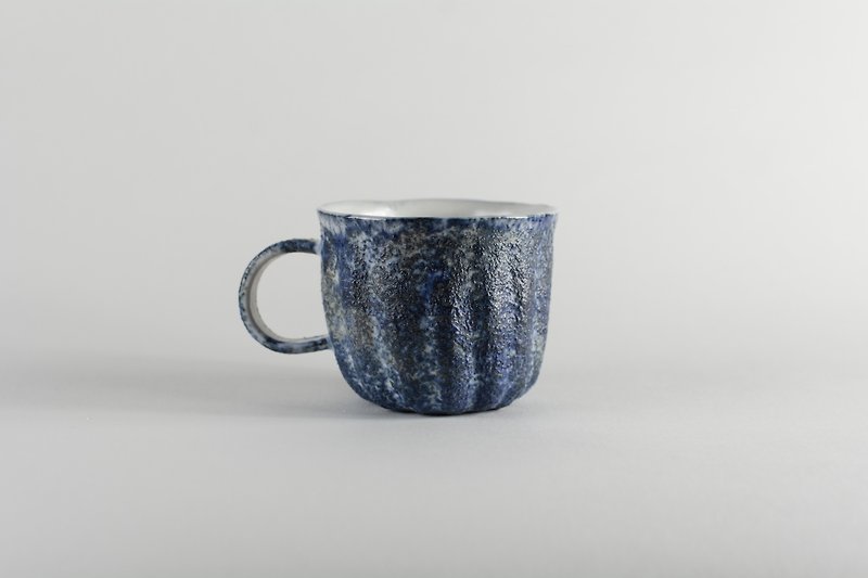 手作咖啡杯 - 咖啡杯/马克杯 - 瓷 蓝色