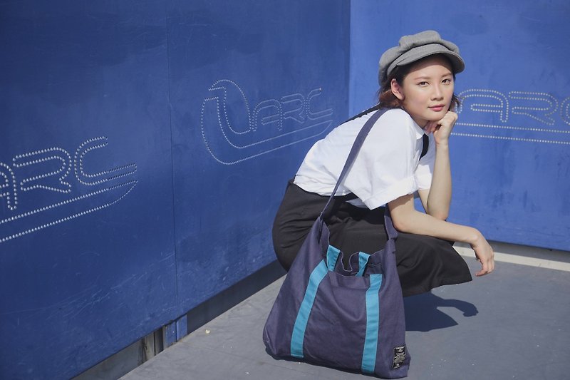 MIXING COLOR FUMBLE BAG (SEMBLANCE) 香港設計 肩背包 斜背包 潮服 男裝 女裝 優質 - 侧背包/斜挎包 - 其他材质 绿色
