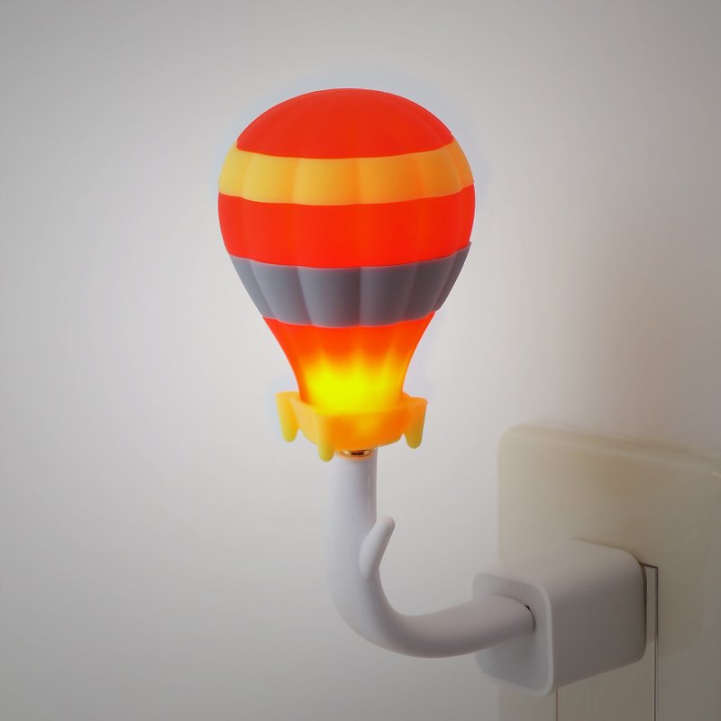 Vacii DeLight热气球USB情境灯/夜灯/床头灯-热情 - 灯具/灯饰 - 硅胶 红色
