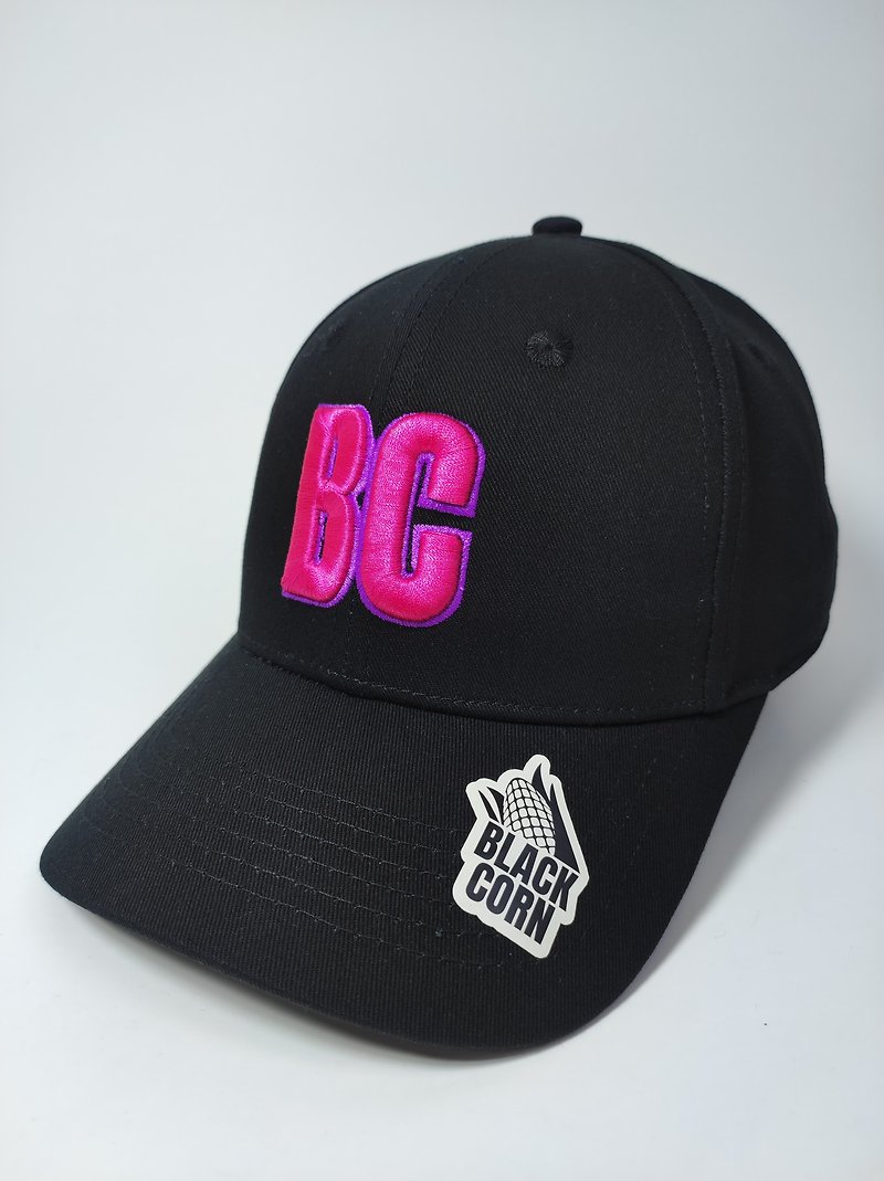 BC CAPTAIN CURVED ADJUSTABLE CAP BC弧形可调节帽(GP230519NO2B - 帽子 - 棉．麻 黑色