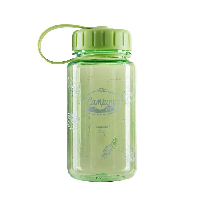 WEMUG 卡通水瓶 - S350 Camping 青苹 - 水壶/水瓶 - 塑料 绿色