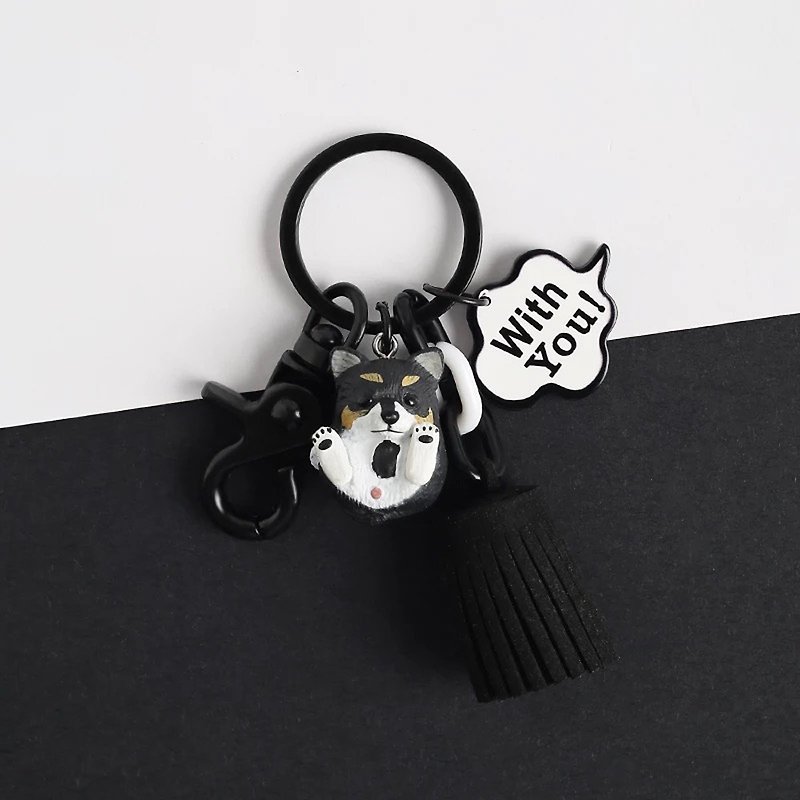 狗狗钥匙圈/包包挂饰/汽车钥匙圈 - 钥匙链/钥匙包 - 塑料 