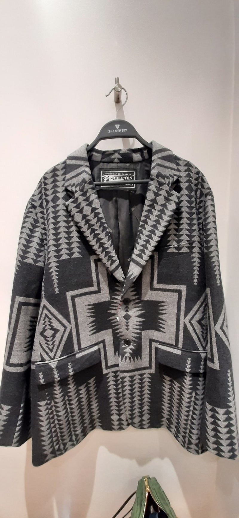 日本制pendleton印地安羊毛休闲外套 限定选物 - 男装西装外套 - 羊毛 灰色