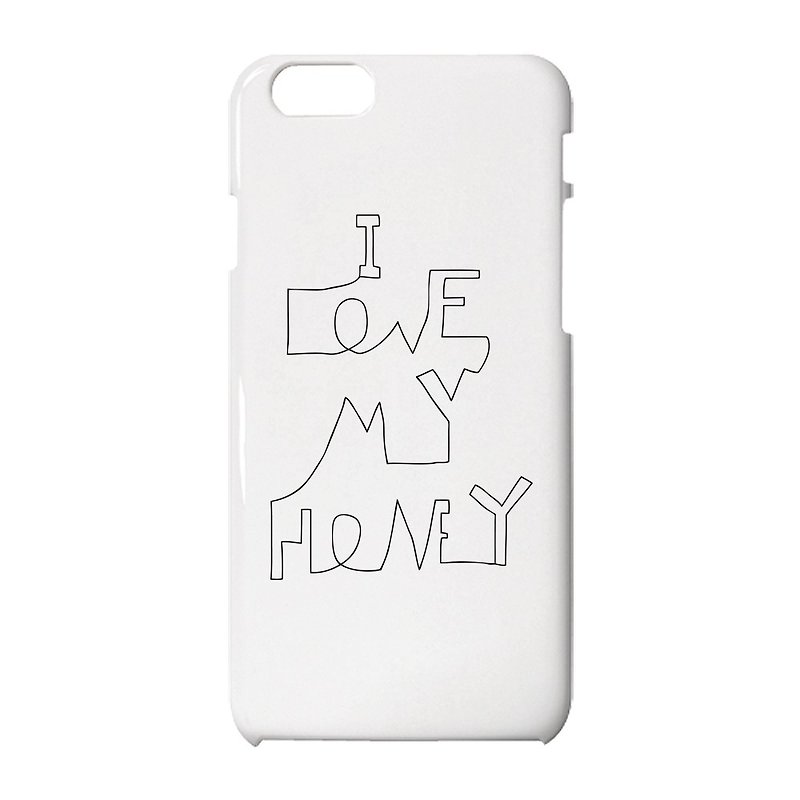 I love my honey iPhoneケース - 手机壳/手机套 - 塑料 白色