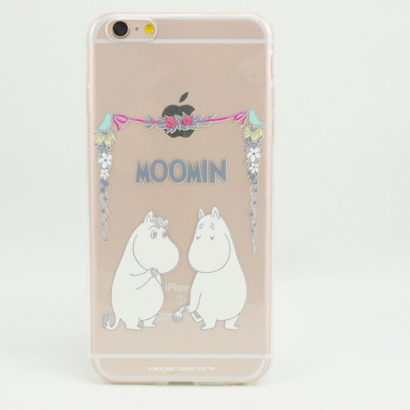 Moomin噜噜米正版授权-TPU手机保护壳【爱慕】 - 手机壳/手机套 - 硅胶 白色