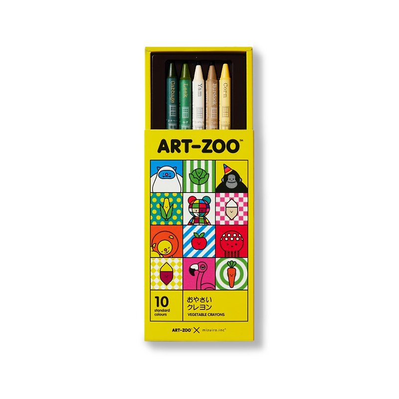 ART-ZOO X MIZUIRO  丑丑蔬果蜡笔 - 其他 - 植物．花 黄色