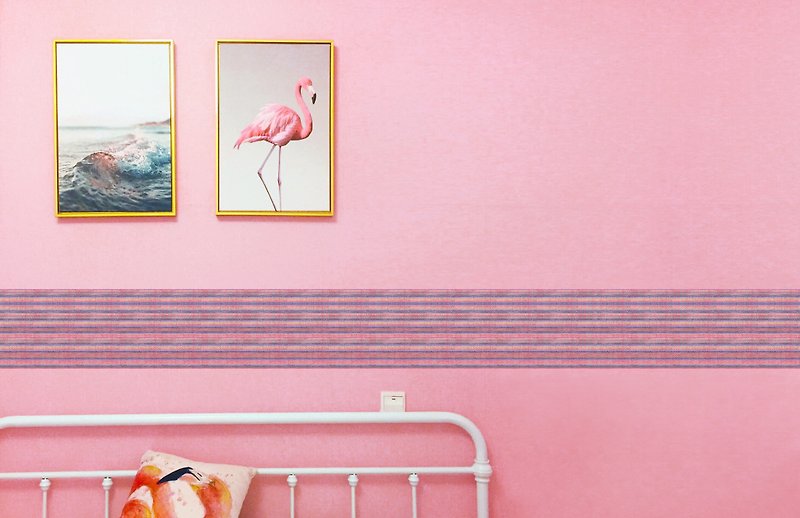 【老朋友限定礼】原创壁贴 | 古巴编织(5/10/20片装) - 墙贴/壁贴 - 其他材质 粉红色
