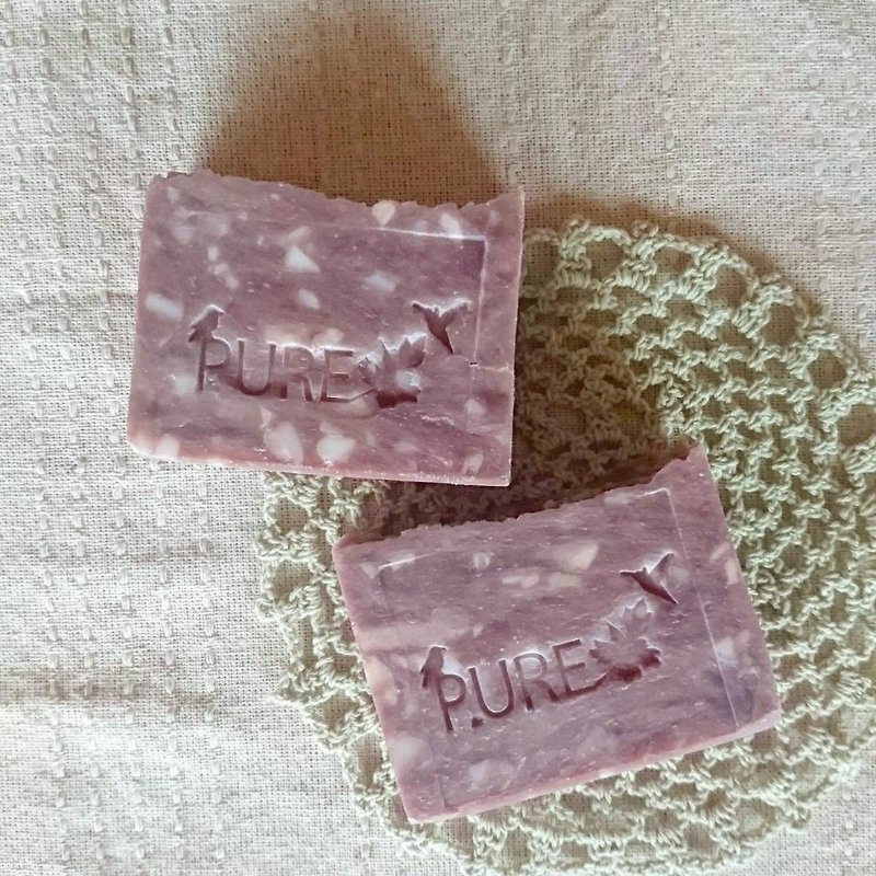 Pure纯粹手工皂-魔法星空皂(热制皂) - 肥皂/手工皂 - 植物．花 蓝色